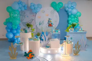 Mermaid Theme Birthday Decor
